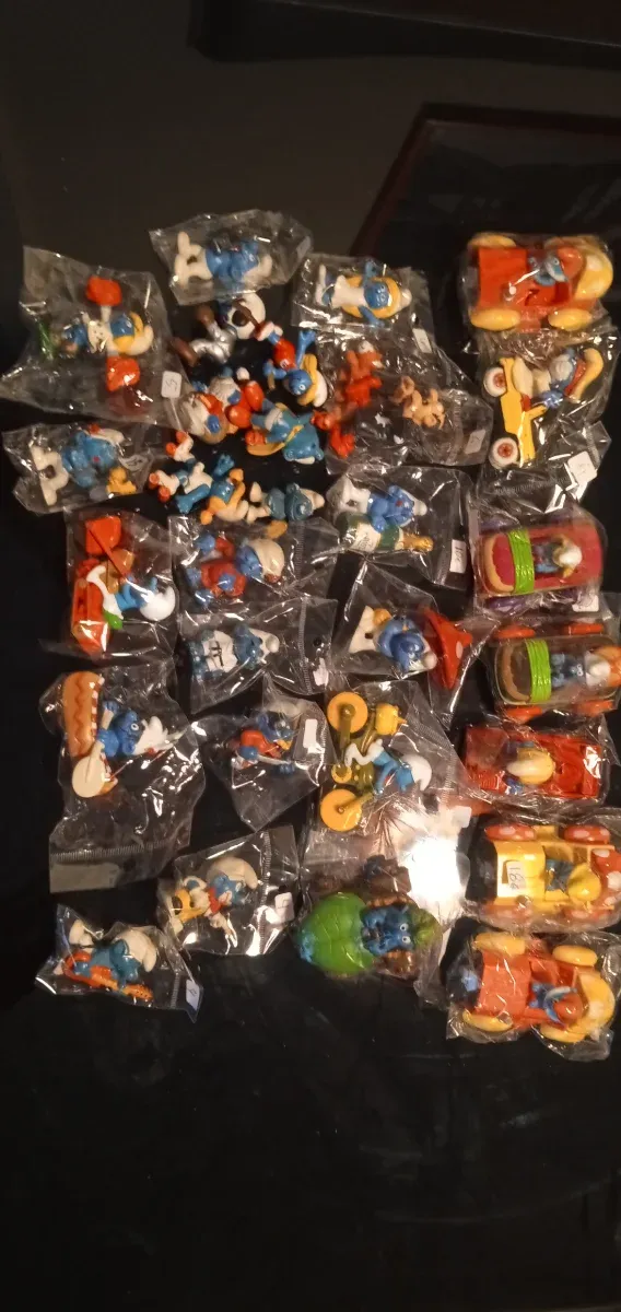 Lote Pitufos Figuras Coleccionables