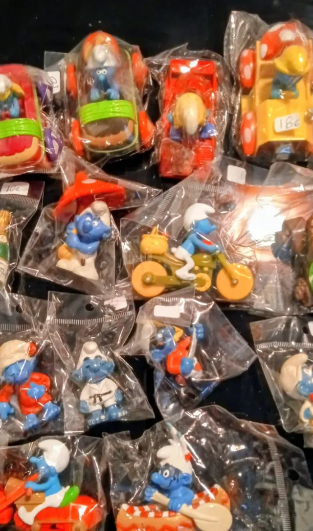 Lote Pitufos Figuras Coleccionables