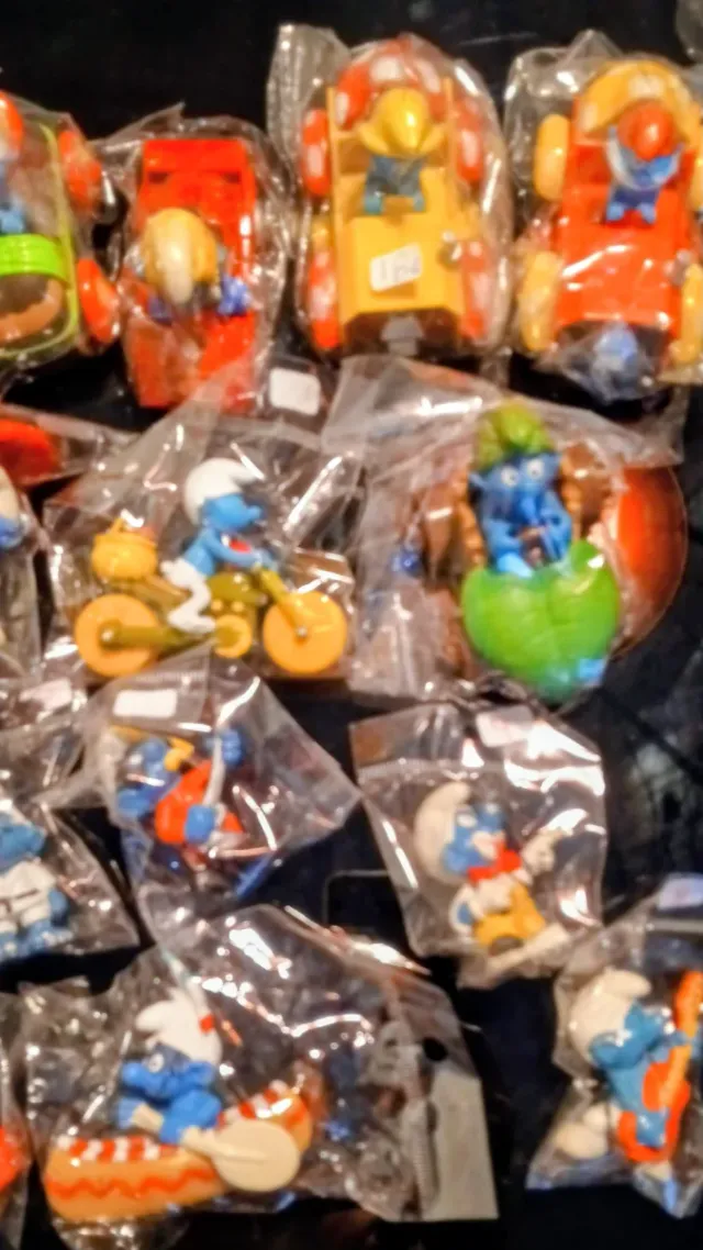 Lote Pitufos Figuras Coleccionables