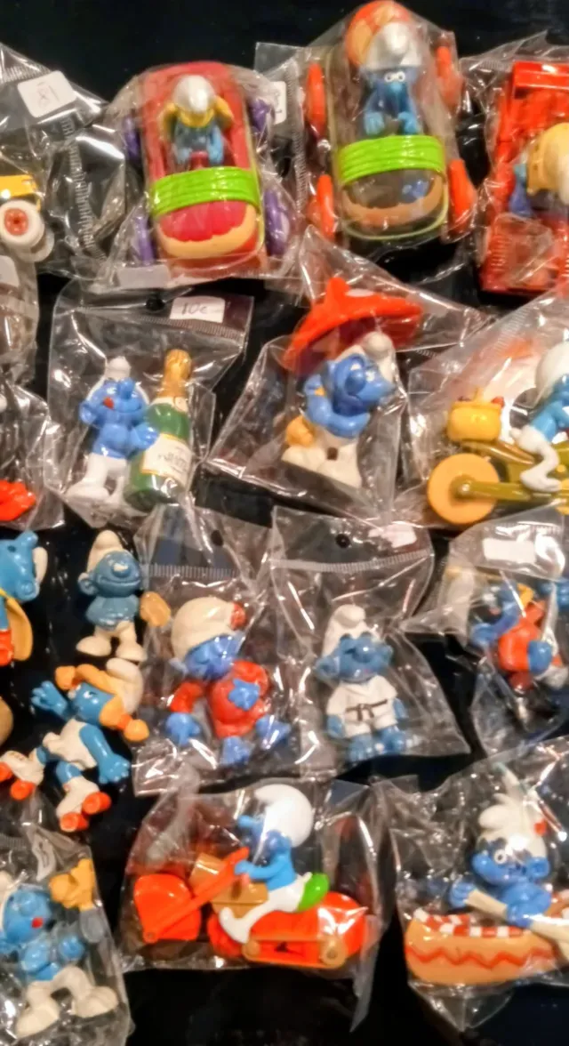 Lote Pitufos Figuras Coleccionables