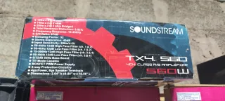 Etapa Soundstream TX tapa amplificador car audio