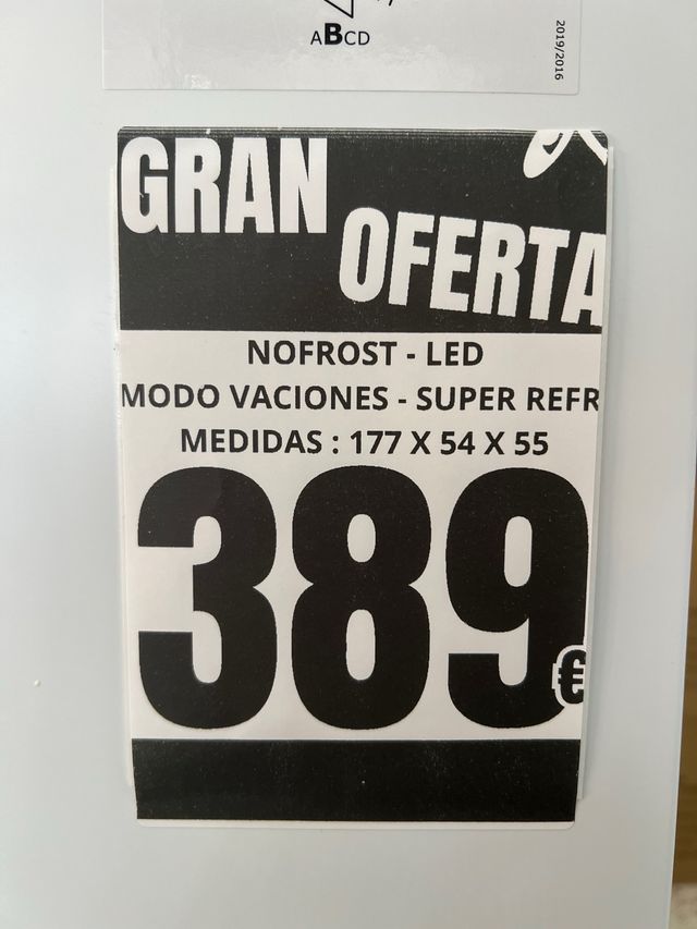 Frigorífico Combi Encastrable Blanco