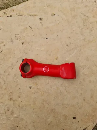 Potencia bici 105mm 1" 25.4mm Roja