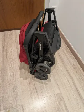 Silla de paseo RECARO Easylife 2 roja y negra