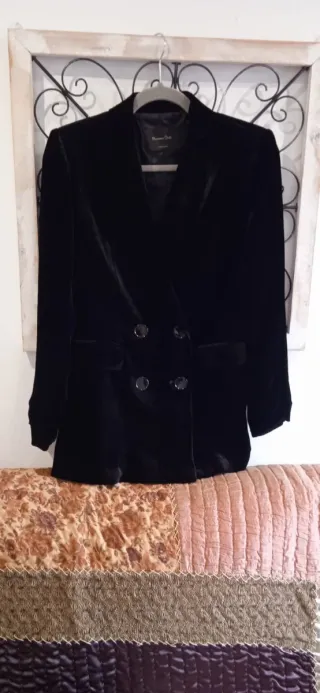 Chaqueta Terciopelo Massimo Dutti