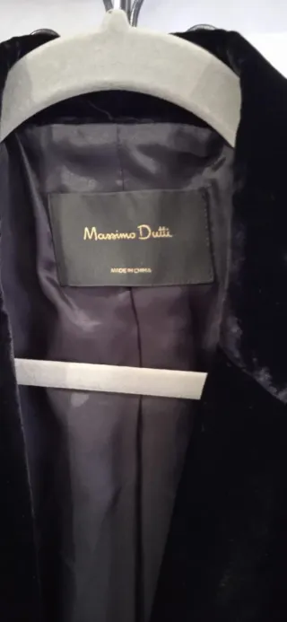 Chaqueta Terciopelo Massimo Dutti