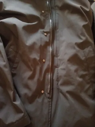 Gabardina Massimo Dutti Marrón Talla M