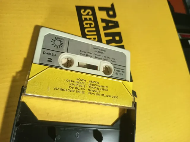 Cinta Cassette Motorhead Bomber Heavy Metal