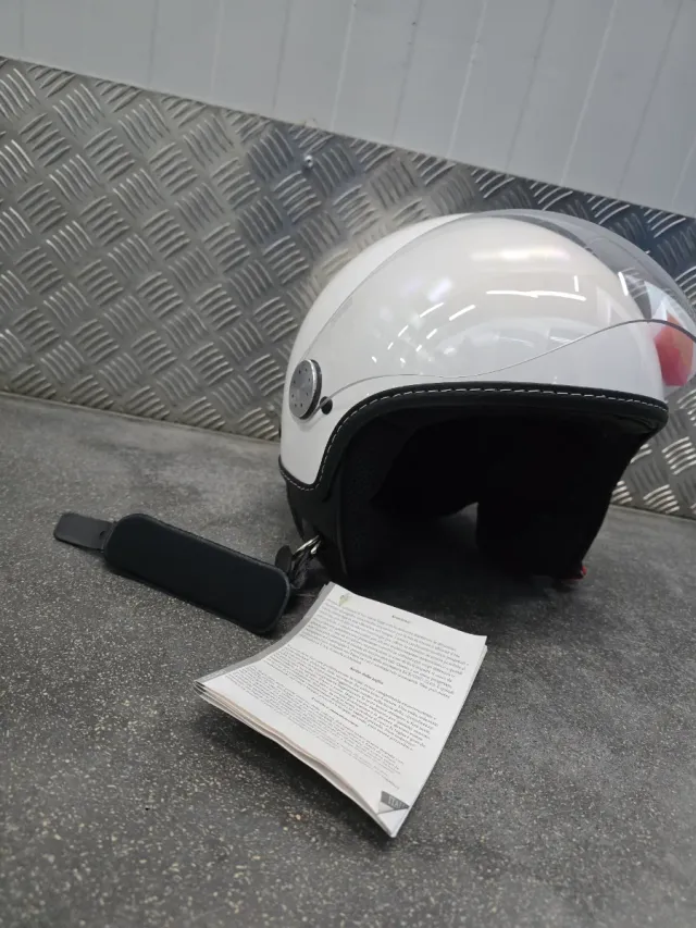 Casco Vespa Blanco Talla XL con Visera