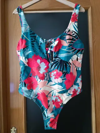 Bañador Lefties Estampado Tropical