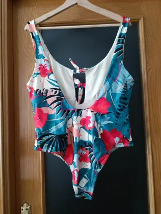 Bañador Lefties Estampado Tropical