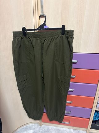 Pantalón bombacho verde militar 4XL