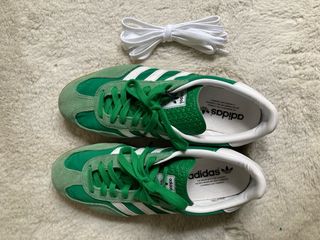 Zapatillas Adidas Gazelle Verdes  Usadas 3 veces