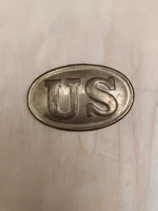 Hebilla de cinturón ovalada US
