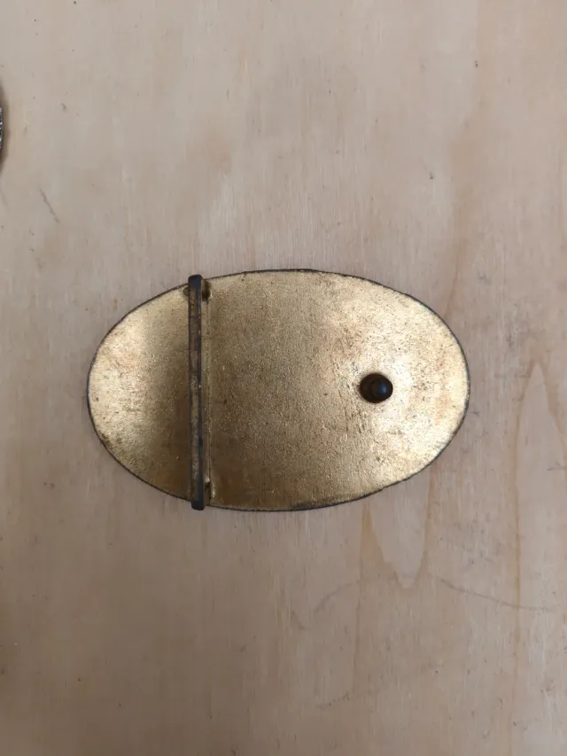 Hebilla de cinturón ovalada US