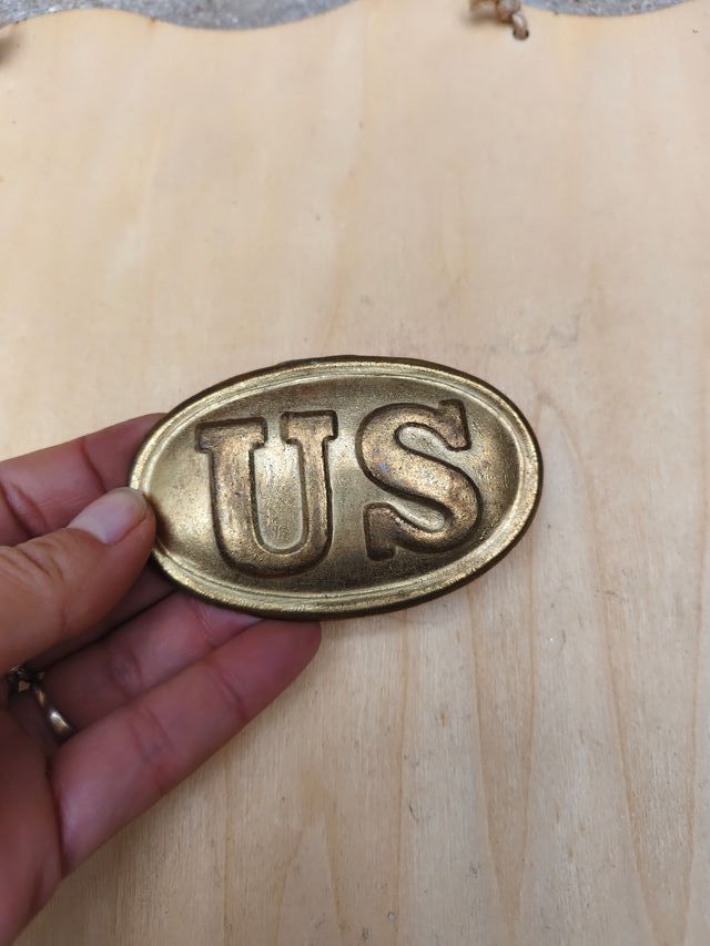 Hebilla de cinturón ovalada US