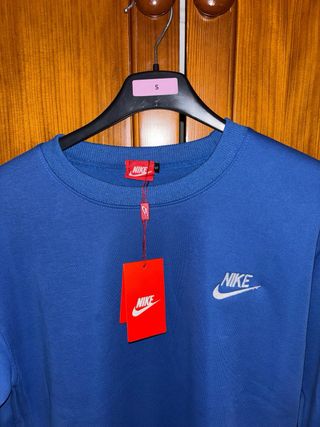 Sudadera Nike Azul Talla S