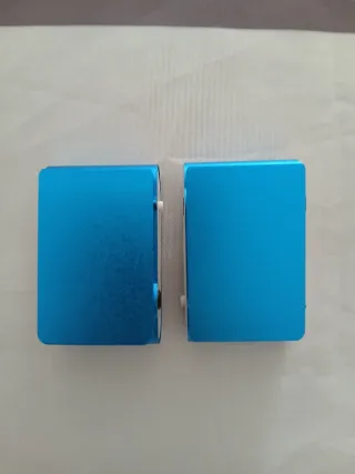 2 Reproductores MP3 Azul + Auriculares y USB