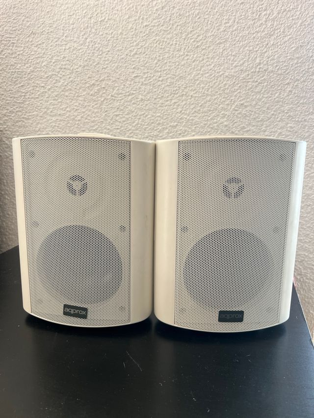 Altavoces Aprox 30W Blancos