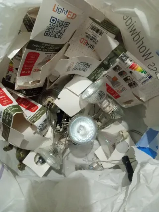 Portalámparas de latón para electricidad