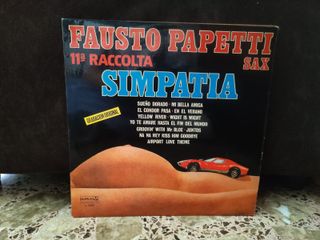 Vinilo Fausto Papetti 11ª Raccolta Simpatia Sax