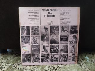 Vinilo Fausto Papetti 11ª Raccolta Simpatia Sax