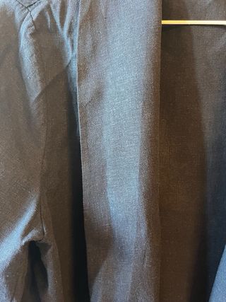 Americana Lino Azul Marino