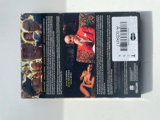 La Grande Bellezza DVD - Ganadora Oscar y Globo de