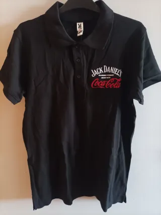 Polo Roly Algodón Manga Corta Negro