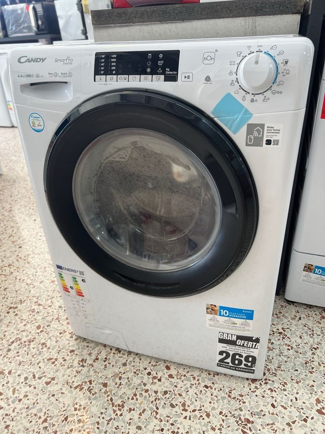 Lavadora Candy SmartPro Inverter 6+4kg