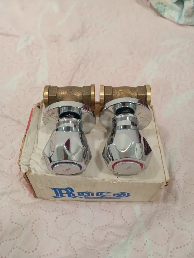 Llave de Ducha Roca Cromada