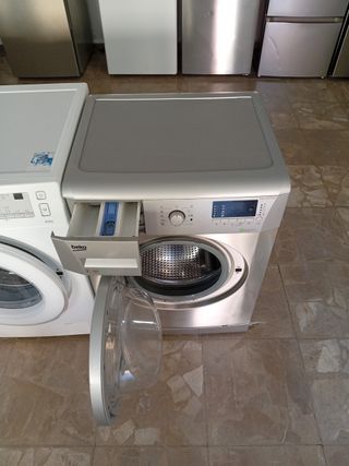 Lavadora Beko 7 kg gris