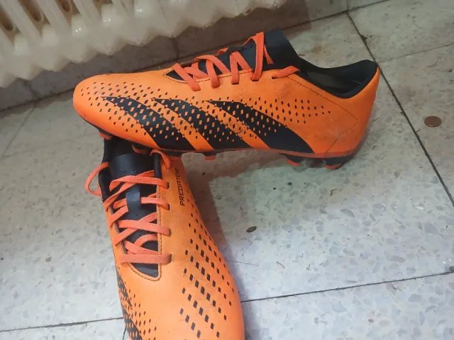 Botas Fútbol Adidas Predator Naranja Talla 43 1/2