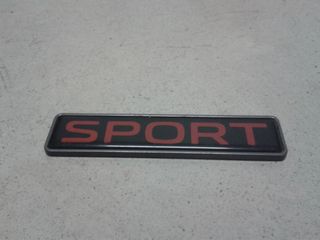 Scritta SPORT per auto