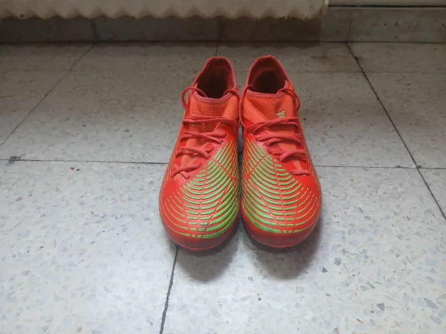 Botas de fútbol Adidas Predator Naranja/Verde