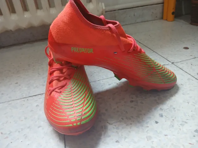 Botas de fútbol Adidas Predator Naranja/Verde
