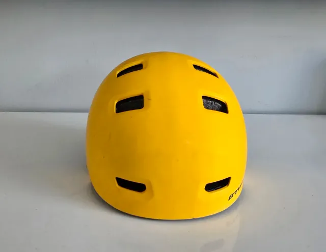 Casco bici infantile Btwin bicolore