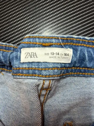 Pantalón vaquero ancho azul