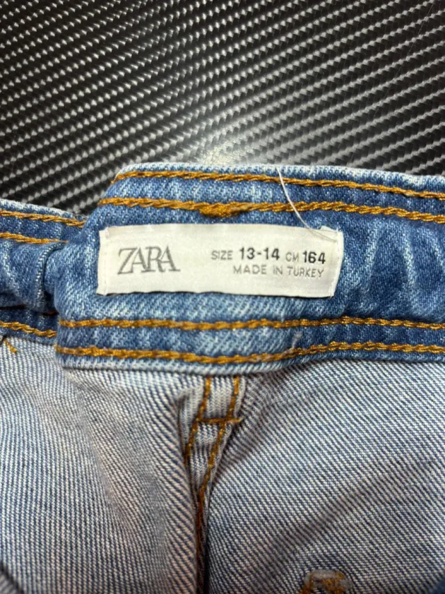 Pantalón vaquero ancho azul