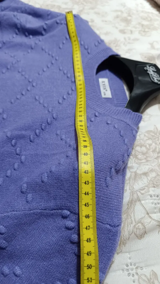 Maglioncino crop lilla