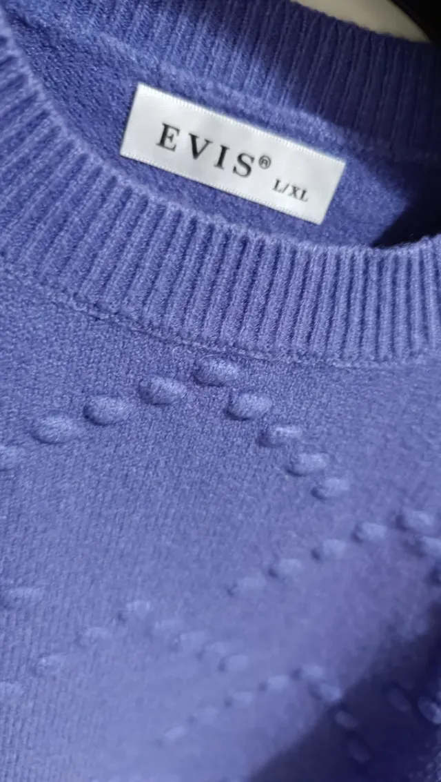 Maglioncino crop lilla