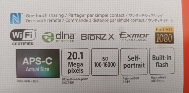 Cámara fotos Sony ILCE 5000 LW