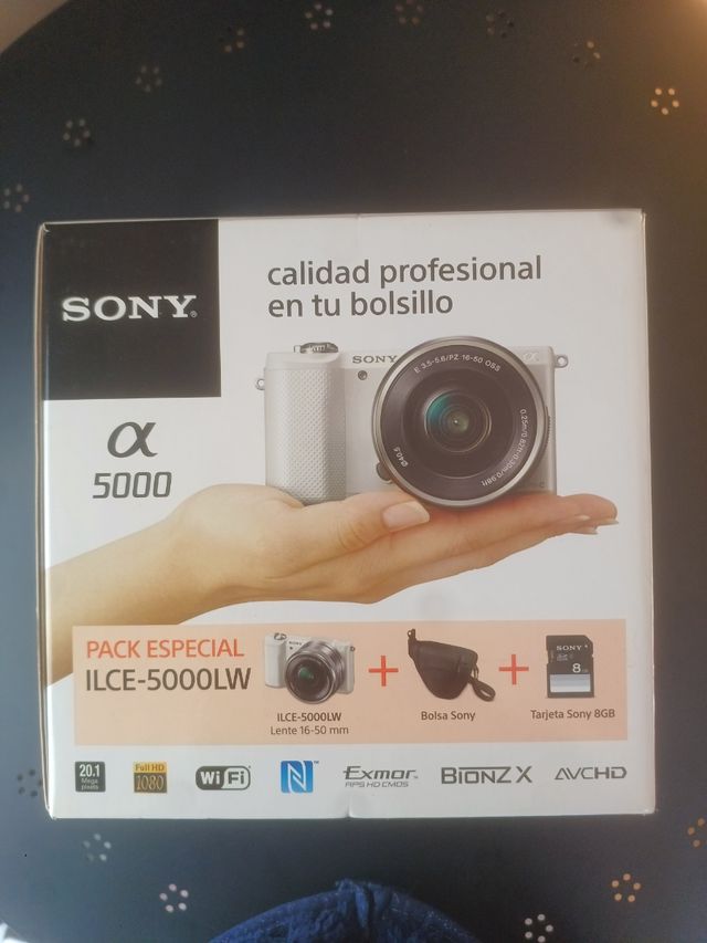 Cámara fotos Sony ILCE 5000 LW