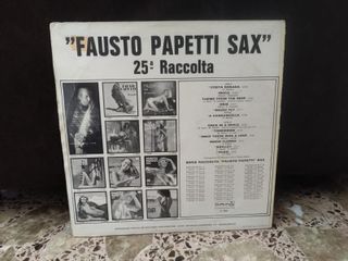 Vinilo Fausto Papetti 25 Raccolta Sax