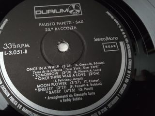 Vinilo Fausto Papetti 25 Raccolta Sax