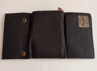 Portafoglio Herschel uomo nero