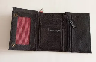 Portafoglio Herschel uomo nero