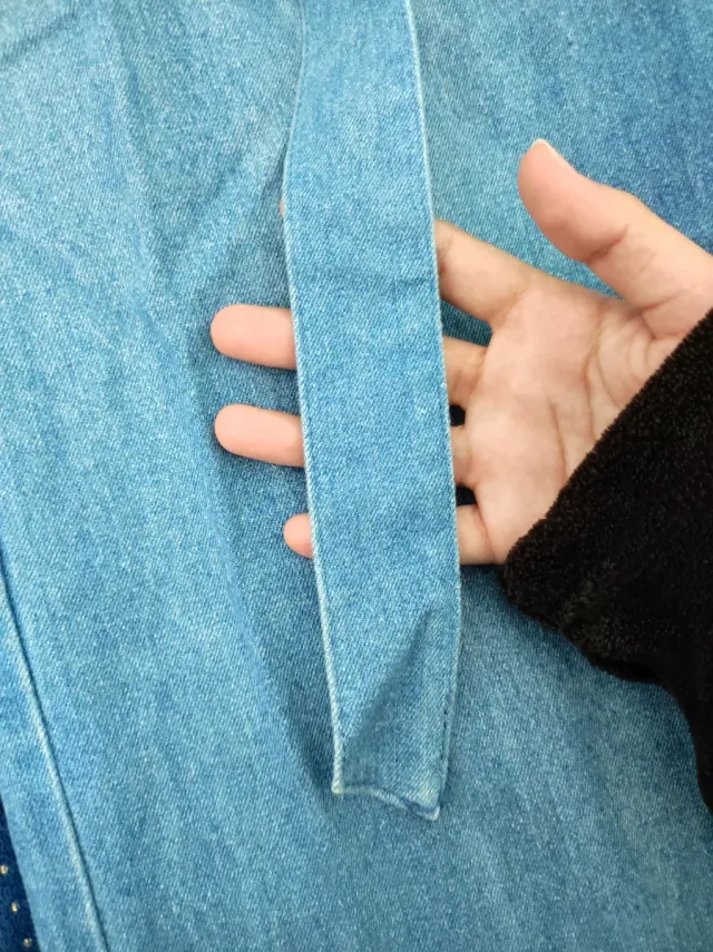 Pantalones vaqueros anchos talla S/M