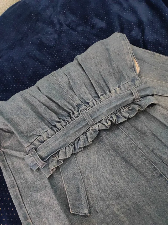 Pantalones vaqueros anchos talla S/M