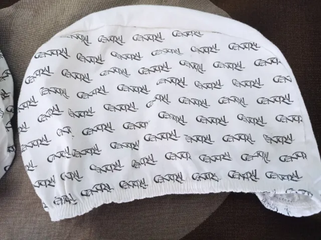 Cabecero Central Negro y Blanco